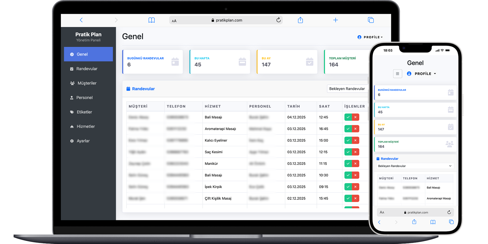 Pratik Plan Randevu Yazılımı - Fotoğraf 0